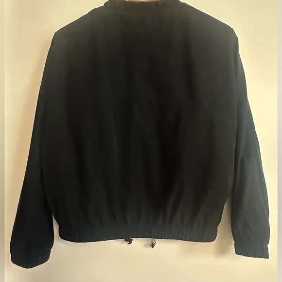 Athleta Black Bomber Jacket for Women - Picture 4 of 16